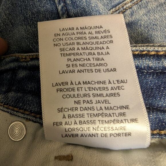 Dear John Jeans Flare Braided Waist Low Cut Western Rock Unique - Size 25 - Picture 8 of 8